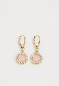 INLAY DROP - Náušnice - gold-coloured/coral