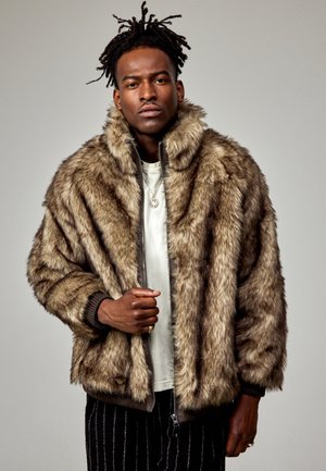 iets frans... WADE ZIP THRU UNISEX - Winterjacke - brown