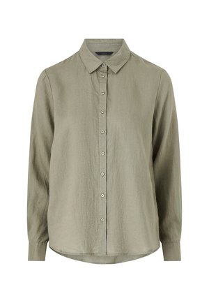 Ellos Collection MAGDA - Hemdbluse - khakigrün