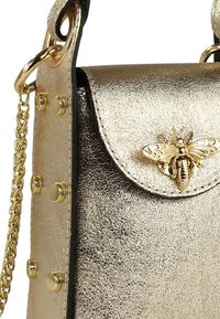 DrachenLeder Handtas - goldfarben