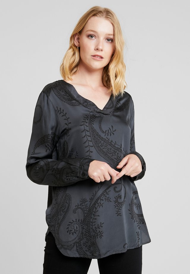 MERIDA PAISLEY - Tunika - steel grey