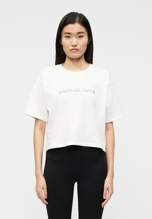 LOGO TEE - T-shirt imprimé - white