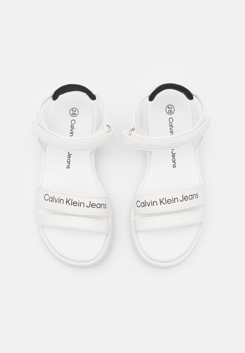 Kinder Riemchensandalen | Calvin Klein Jeans UNISEX Riemensandalette white/weiß - OV79202 Kinder Riemchensandalen | Calvin Klein Jeans UNISEX Riemensandalette white/weiß - OV79202