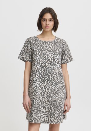 JILLA - Day dress - cornstalk leo print