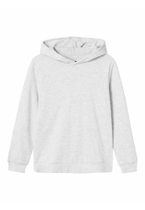 LMTD RELAXED FIT - Felpa con cappuccio - light grey melange