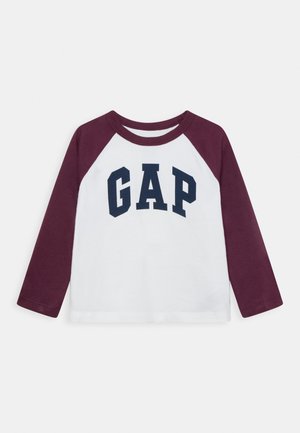 LOGO RAGLAN TODDLER BOY - Top s dlouhým rukávem - new off white