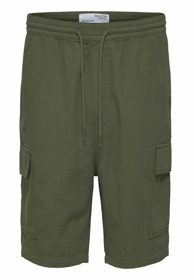 Herren Chino Shorts | Selected Homme Shorts olivine/grün - AT47750 Herren Chino Shorts | Selected Homme Shorts olivine/grün - AT47750