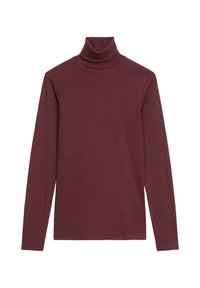 TURTLENECK - Longsleeve - dark maroon
