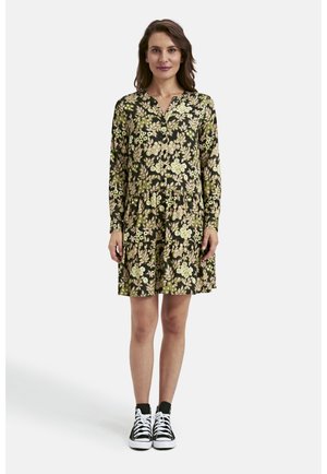 VOLANT - Rochie de zi - moss print