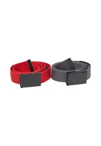 2-PACK - Bælter - cityred black magnet black