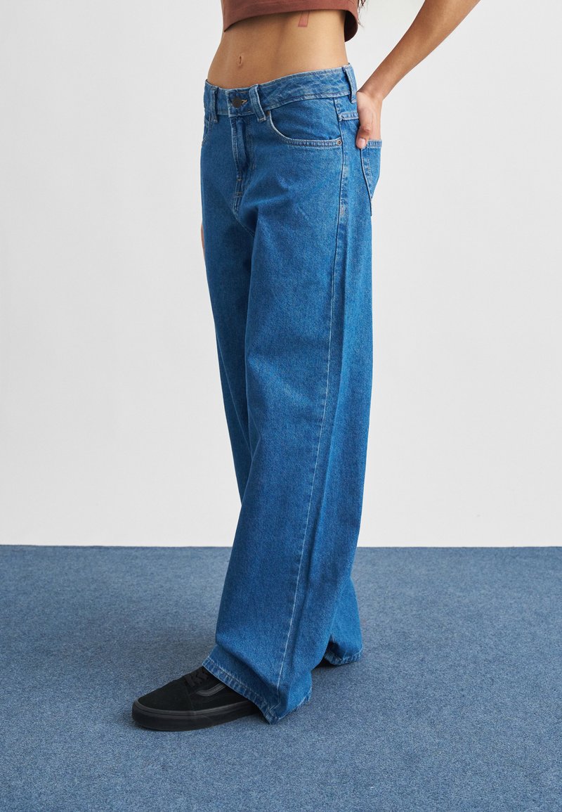 Dickies ELLENDALE - Jean droit - rinsed black/denim noir