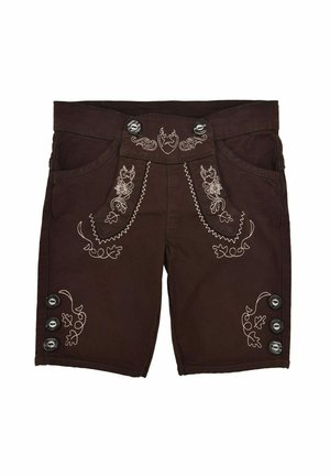 BERMUDA - Shorts - braun