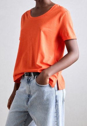 T-shirt - bas - orange