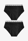 HEAVY FLOW 2 PACK - Menstruationsunterwäsche - black