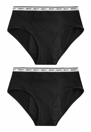 Next HEAVY FLOW 2 PACK  - Braguitas menstruales - black