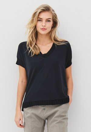 SANNIA - T-shirt print - black