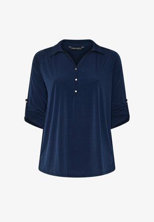 Evans, PLUS SIZE SHIRTS & BLOUSES - Bluse - navy
