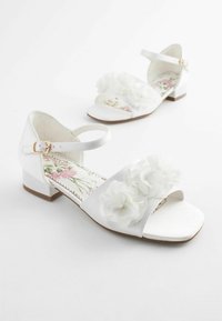 Next Riemensandalette - white ivory