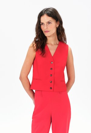 Caroll VOUGLAS - Veste sans manches - rouge