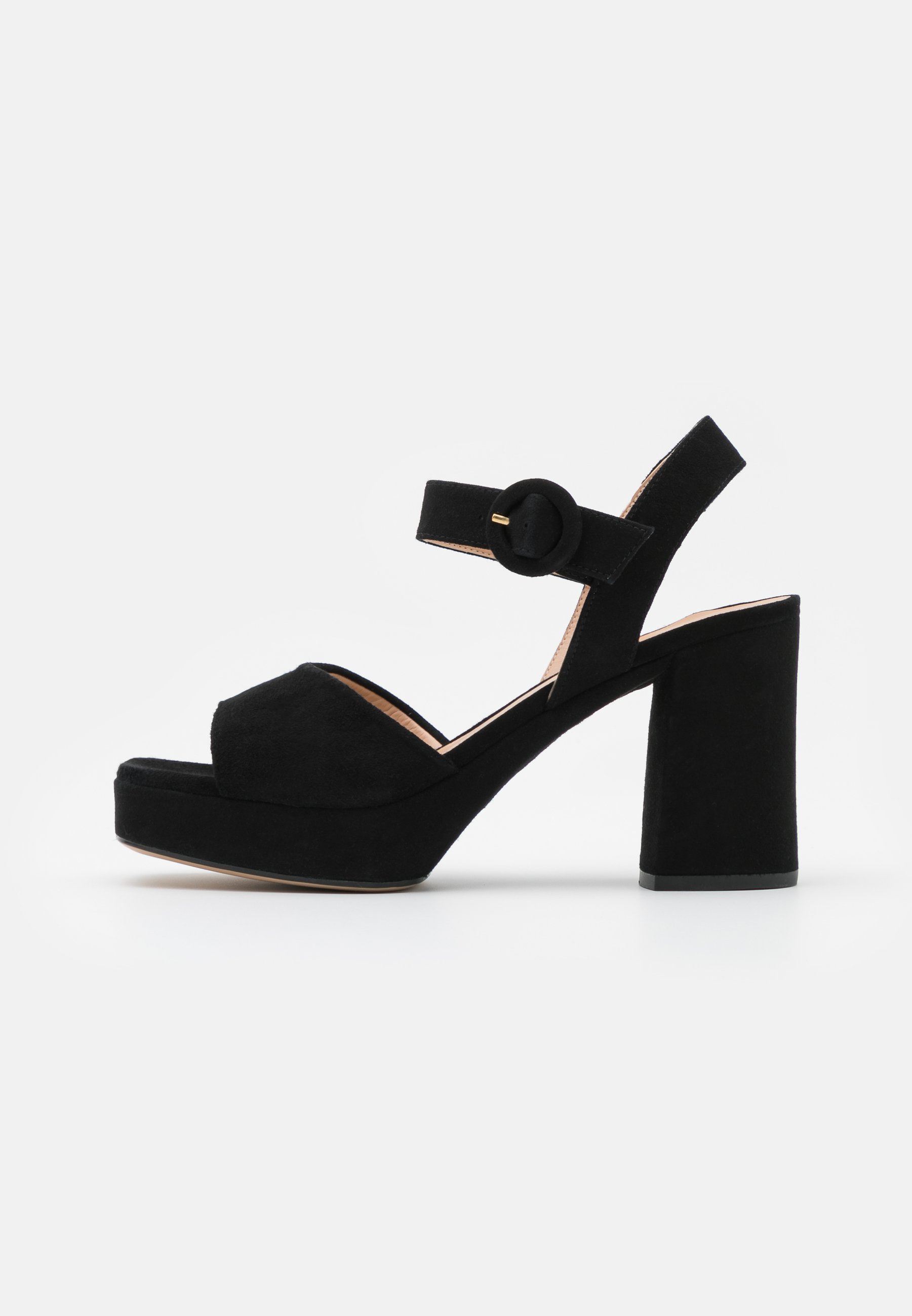 Unisa ODRAN - Sandalias con plataforma - black/negro - Zalando.es