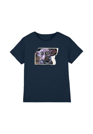 Warner Brothers, HARRY POTTER DOBBY WORN PHOTO UNISEX - Print T-shirt - dark blue