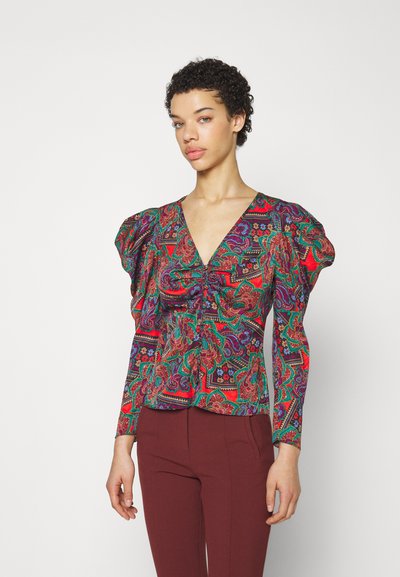 Veronica Beard SIMMONS - Μπλούζα - flame red multi