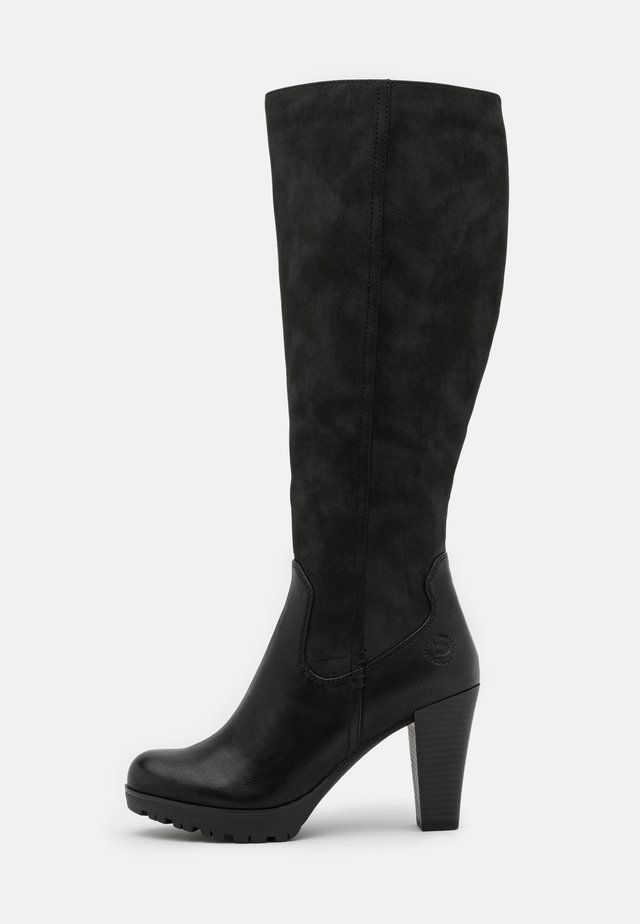 ELENOR - High heeled boots - black