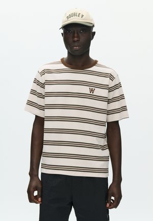 WWEASTON TEE 25381 - T-shirts print - desert palm stripe