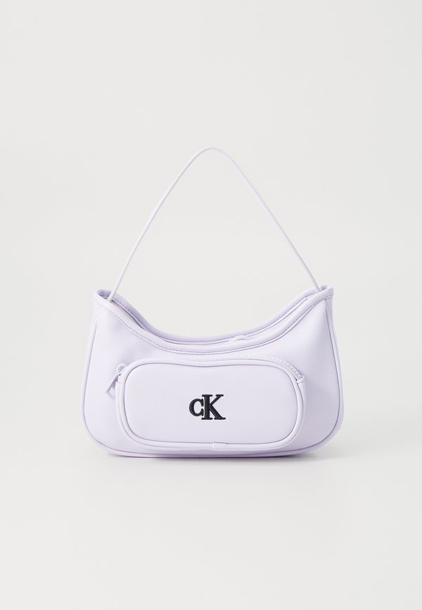 SHOULDER BAG UNISEX - Handtasche - purple heather