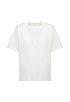 MM6 Maison Margiela, T-SHIRT - T-shirt con stampa - bianco
