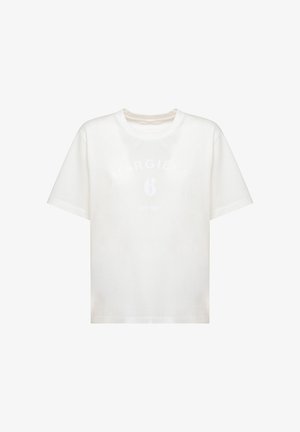 MM6 Maison Margiela, T-SHIRT - T-shirt con stampa - bianco