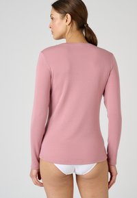 Damart FINE THERMOLACTYL SENSITIVE COL ROND - Maglietta a manica lunga - vieux rose