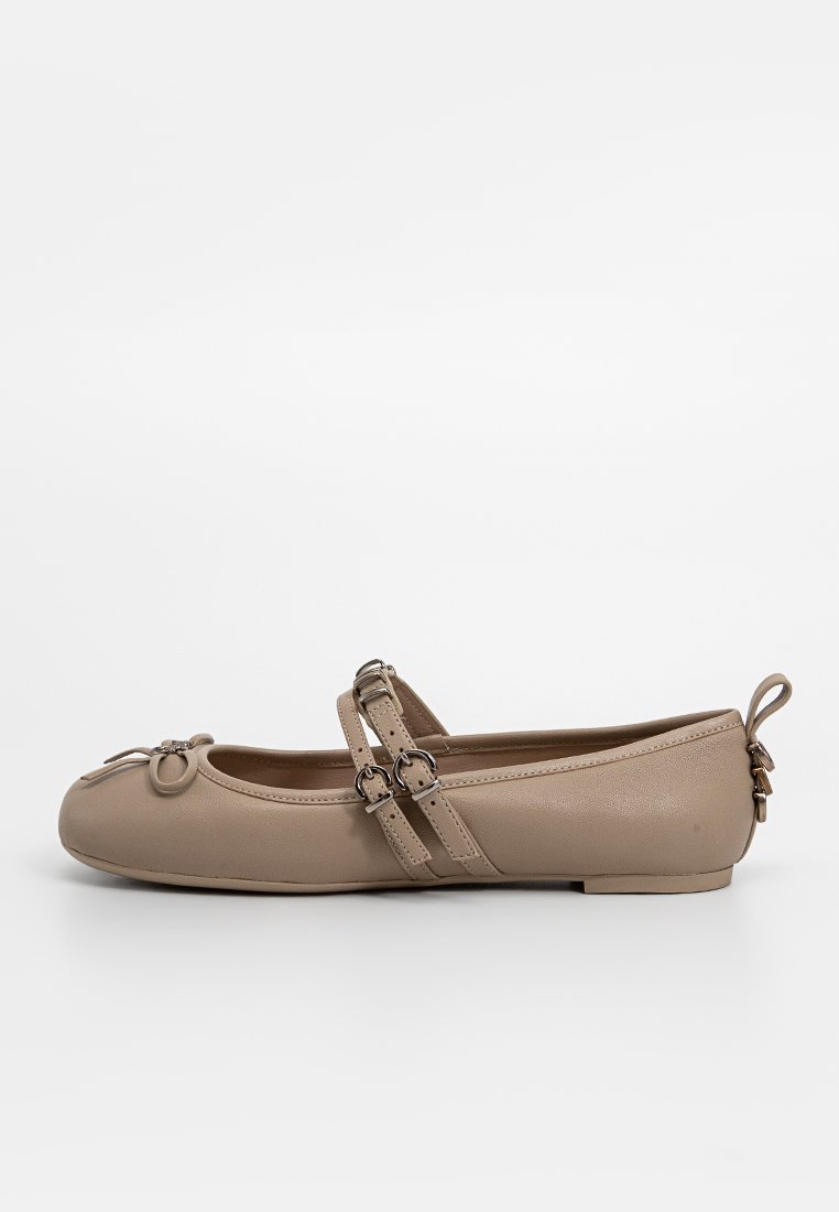 pinko Ballerina´s met bandjes zandkleur pinko Ballerina´s met bandjes zandkleur