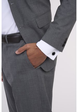 ESSENTIALS - Cufflinks - onyx silver