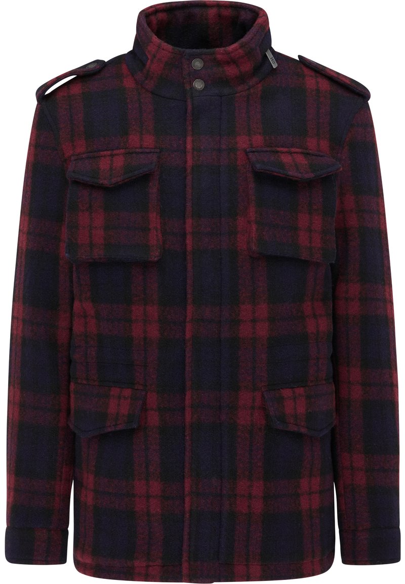 Herren Trenchcoats | Mo Kurzmantel rot marine/rot - JA34862 Herren Trenchcoats | Mo Kurzmantel rot marine/rot - JA34862