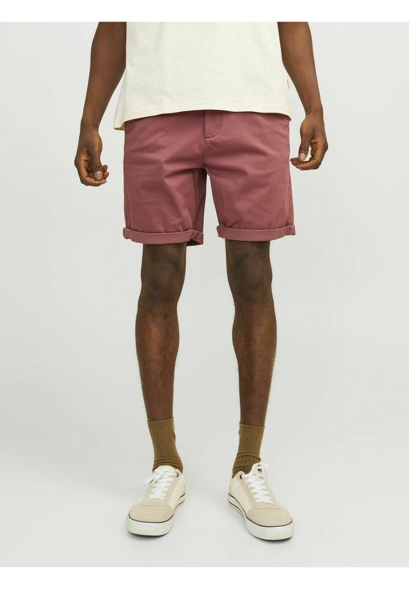 Jack & Jones JPSTBOWIE SOLID MID - Shorts - roan rouge