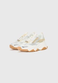 Steve Madden POSSESSION - Baskets basses - silver/white/gold