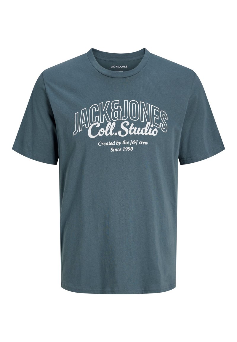 Jack & Jones T-SHIRT 5ER-PACK - T-shirt imprimé - antique white/écru