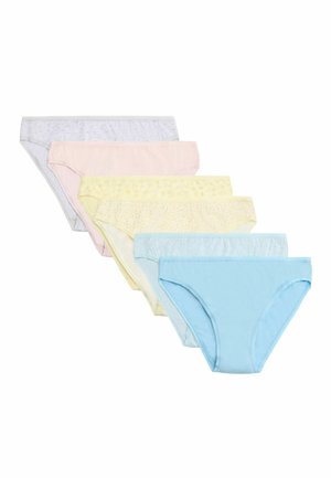 PACK DE 6 MINI LISAS Y ESTAMPADAS - Braguitas - blue