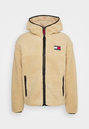 Fleecejacke - beige