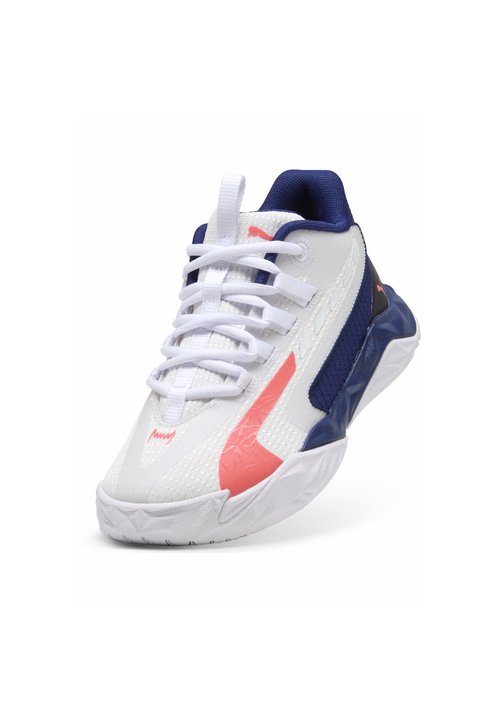 PUMA DAGGER 2 MID BASKETBALLSCHUHE UNISEX - Basketball shoes - white-pink alert-elektro blue — foto 5