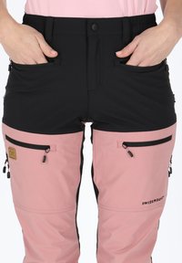 Swedemount LOFOTEN STRETCH  - Pantaloni outdoor - black dusty rose