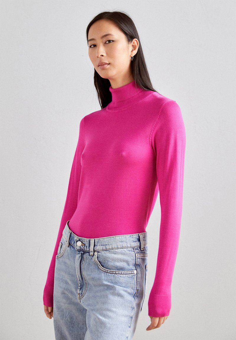 b.young - ROLLNECK  - Jersey de punto - very berry, Ampliar