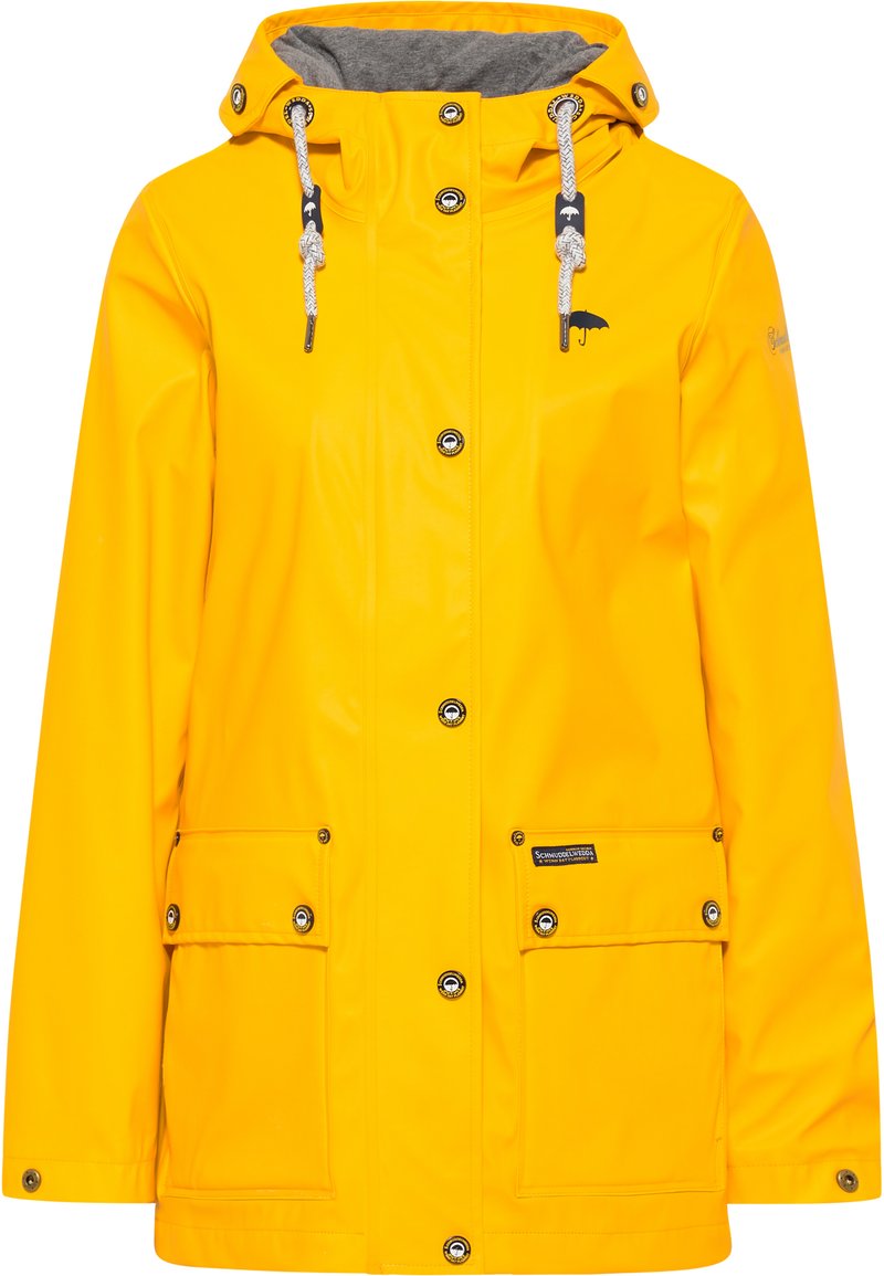 Schmuddelwedda Regenjas geel