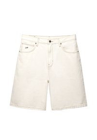 LOOSE BAGGY- BERMUDA  - Jeans Shorts - white