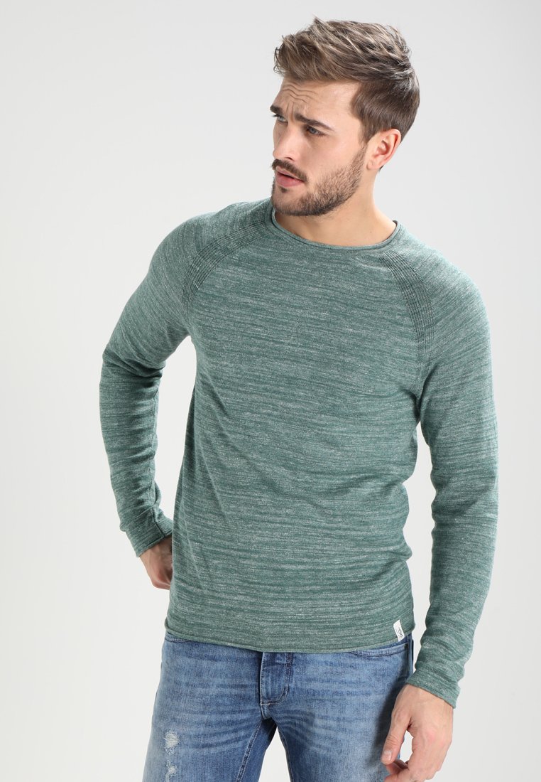 Pier One - Maglione - mottled green, Ingrandire
