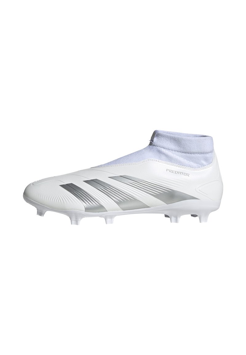 adidas Performance PREDATOR LEAGUE  - Botines de fútbol para terreno firme - footwear white/silver metallic
