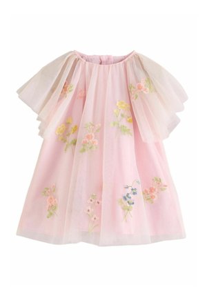 REGULAR FIT - SLEEVE EMBROIDERED - Cocktailjurk - pink