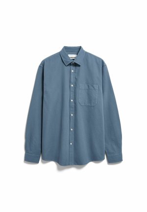 ARMEDANGELS, GMT DYE LINO LONGSLEEVE SHIRT - Hemd - dusty moon
