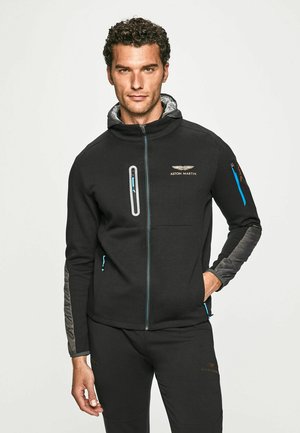 AMR TRAVEL FZ HDY - Zip-up sweatshirt - black